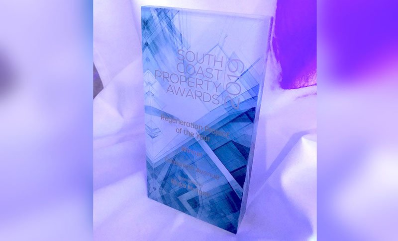 NUVU at South Cost Property Awards - Award for Regeneration Project of the Year